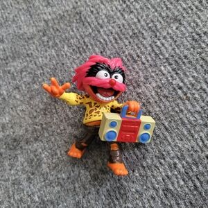 Muppets Animal Figure with Boombox - Pink and Orange